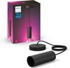 Ripplamp Philips Hue GUIDE, 1xE27, 60W, 230V, juhtmega 1.5m, must