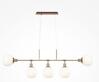 Rippvalgusti Maytoni Erich, MOD221-PL-05-G, 5 x E14, 40 W, kuldne