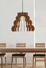 Rippvalgusti Opviq Cloudy Walnut, E27