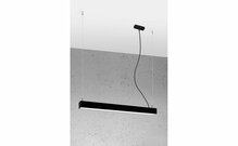 Rippvalgusti Sollux Pinne 67, 16 W, LED, 3000 K, must