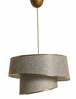 Ripplamp Opviq Barette, 390FLH1633, 1xE27, 60 W, beež