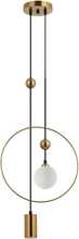 Ripplamp Italux Trosti, PND-428892-BRO, G9/GU10, messing