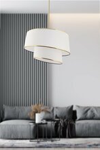 Rippvalgusti Opviq Barette, valge/kuldne