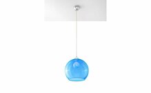 Rippvalgusti Sollux Ball, 60W, E27, sinine