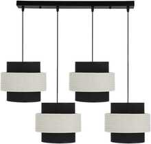 Rippvalgusti Candellux Benta, 160 W, E27, must, 4x40W