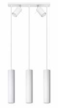 Rippvalgusti Sollux Ring 3, 40 W, GU10, valge