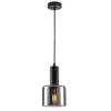 Rippvalgusti Italux Santia PND-65342-1-BK+SG, 1xE27, 40 W, must