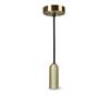 Rippvalgusti Ledvance Pendulum Round, 1xE27, 15W, 230V, kuldne, 10 x 10 x 16,4 cm