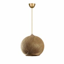Rippvalgusti Opviq Nest, E27, kuld/pruun