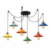 Ripplamp Opviq Manavgat N-565, 6xE27, 100W, 230V, vikerkaar
