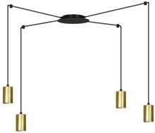 Rippvalgusti Emibig Traker 4, 10 W, GU10, BL/Gold