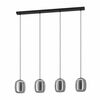 Rippvalgusti Eglo Ciampino, 901193, 4 x E27, 28 W, 15 x 97,5 x 110 cm, must