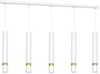 Rippvalgusti Eko-Light Joker White/Gold, 5xGU10