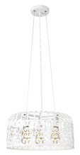 Rippvalgusti Rabalux Alessandra 2163, 3xE27, 60W, 230V, valge
