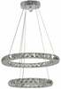 Rippvalgusti Candellux Lords 31-32515, LED, 2x24W, 6200-6500K, kroom