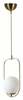 Rippvalgusti Opviq Ahu, 846STL2887, 60 W, E27, valge, vask