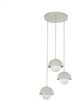 Rippvalgusti Tk Lighting Bono 10206, 3xG9, 24 W, beež