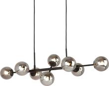 Rippvalgusti Italux Erimida PND-2244-8A-BL, 8xG9, must/grafiit