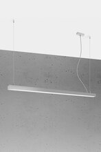 Rippvalgusti Sollux Pinne 150, 48 W, LED, 3000 K, hall