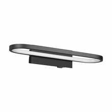 Seinavalgusti Trio Gianni, 17 W, LED, 40 cm, matt must