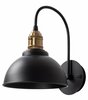 Seinavalgusti Opviq Varzan, 15 W, E27, must antiikne
