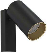 Seinavalgusti Nowodvorski Mono 7764, 10 W, GU10, must/gold