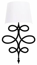 Seinavalgusti Opviq Asaf, 40 W, E27, valge/must