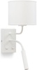 Seinavalgusti Eltap Vespillo, 18x26x38 cm, 15 W, E27/G9, valge