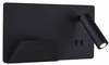Seinavalgusti SLV Somnila, 1003455, 15W, 3000K, must, USB-ga