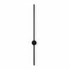 Seinavalgusti Opviq Sword, 13484, must, metall