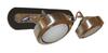 Seinavalgusti Candellux Earth, Spot 2X9W GX53 ENERGO, Satin/Wenge