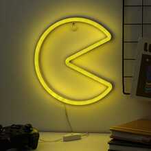 Seinapealne LED neoonvalgusti Paladone Pac Man