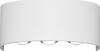 Õue seinavalgusti Italux Ortelo, 6W, LED, IP54, 17 x 8 cm, valge