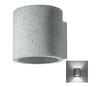 Seinalamp Sollux Orbis, 40 W, G9, betoon, valge