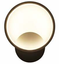 Seinavalgusti Domoletti Stavanger, LED, 12W, 3000K, 25 cm, must