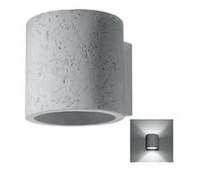 Seinalamp Sollux Orbis, 40 W, G9, betoon, valge