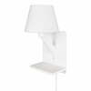 Seinavalgusti Trio Comfort, 1 x E14, 31 x 16 x 18 cm, valge, telefoni laadimisega
