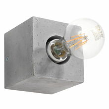 Seinavalgusti Sollux Ariz, 1xE27, 60W, betoon