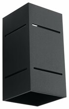 Seinavalgusti Sollux Blocco, 1xG9, 40W, must