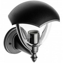 Aia seinavalgusti GTV Grande-AD, E27, 60W, IP54, must, OS-GRA0DA-00