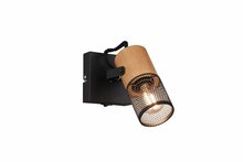 Kohtvalgusti Trio Tosh, E14, 40W, must/puit