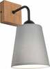 Seinavalgusti Lamkur Lula 47676, 60 W, E27, hall/puit