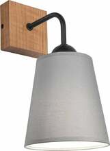 Seinavalgusti Lamkur Lula 47676, 60 W, E27, hall/puit