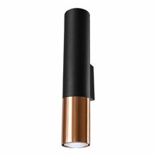 Seinavalgusti Sollux Loopez, 2xGU10, 10W, must/vask
