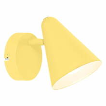 Seinavalgusti Candellux Amor, 1xE14, 40 W, kollane