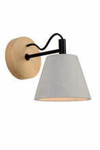 Seinavalgusti Lucide Possio, 40 W, E14, hall, puit