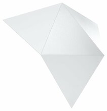 Seinavalgusti Sollux Solido, 80 W, G9, valge
