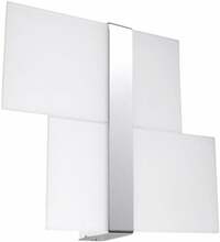 Seinalamp Sollux Massimo, 2xG9, 40W, valge/kroom