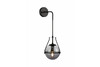 Seinavalgusti GTV DROP 4, 7325, 1E27, maks. 40W, must, ø 16 cm