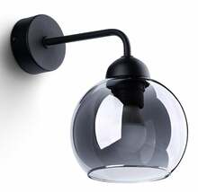 Seinavalgusti Sollux Alino, 1xE27, 60W, must